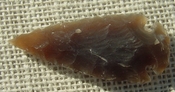 2 1/2" inch arrowhead replica brown stone arrow head point sa328