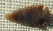 2 1/2" inch arrowhead replica brown stone arrow head point sa319