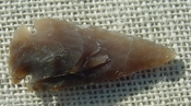 2 1/4" inch arrowhead replica brown stone arrow head point sa333