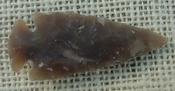 2 1/4" inch arrowhead replica brown stone arrow head point sa357