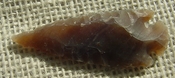 2 1/4" inch arrowhead replica brown stone arrow head point sa337