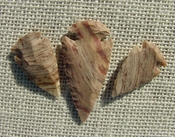 3 matching arrowheads for earrings & pendant set replica sa586