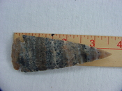 Reproduction arrowheads 3 1/2 inch jasper spearhead x269