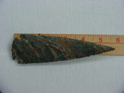 Reproduction Spearheads 5 1/2 inch jasper x263