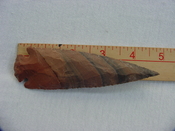 Reproduction Spearheads 4 3/4 inch jasper x310