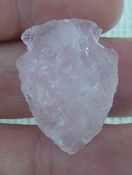 1.16" inch pink rose quartz arrowhead rose quartz chakra wrq15