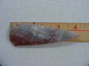 Reproduction arrowheads 4 1/4 inch jasper x499