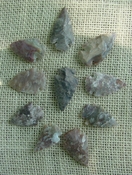 10 stone arrowheads all natural stone replica arrow heads sa520