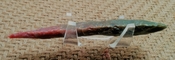 5 inch spearhead reproduction spear point agate or jasper ya376