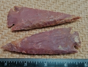 2-4 inch spearhead reproduction stone point arrowhead ya343