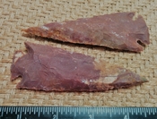 2-4 inch spearhead reproduction stone point arrowhead ya343