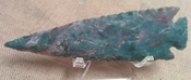 5" pastels spearhead replica spear point agate or jasper ya361