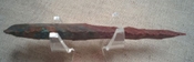 5 inch color spearhead replica stone point agate/jasper ya349