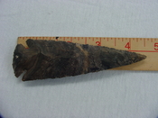 Reproduction arrowheads 4 1/2  inch jasper x482
