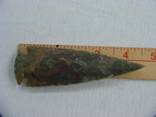 Reproduction arrowheads 4 1/2  inch jasper x490