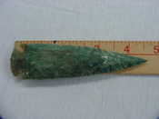 Reproduction arrowheads 4 1/2  inch jasper x474