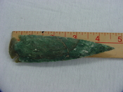 Reproduction arrowheads 4 1/2  inch jasper x474