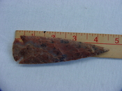 Reproduction arrowheads 4 1/2  inch jasper x380
