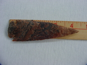 Reproduction Spearheads 4 1/4 inch jasper x398