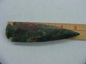 5 inch spearhead reproduction reddish spear head point x362