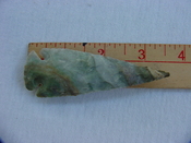 3 1/2  inch reproduction spear head spearhead point  jasper x441