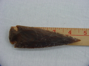 Reproduction arrowheads 4 1/2  inch jasper x551