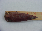 Reproduction arrowheads 4 1/4 inch jasper x524
