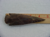 Reproduction arrowheads 4 1/2  inch jasper x540
