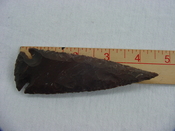 Reproduction arrowheads 4 1/2  inch jasper x547