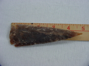 Reproduction arrowheads 4 3/4 inch jasper spearhead x590
