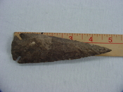 Reproduction arrowheads 4 3/4 inch jasper spearhead x605