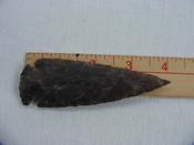 Reproduction spear head spearhead point 4 inch jasper x606