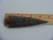 Reproduction arrowheads 4 3/4 inch jasper spearhead x586