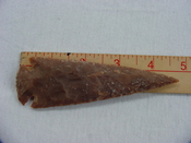 Reproduction arrowheads 4 3/4 inch jasper spearhead x581