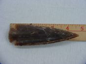 Reproduction arrowheads 4 1/2  inch jasper x567