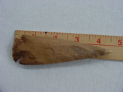 Reproduction arrowheads 4 1/2  inch jasper x564
