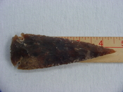Reproduction arrowheads 4 1/2  inch jasper x699