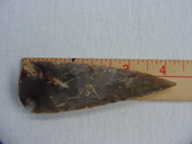 Reproduction spearheads 4 1/4  inch jasper x710