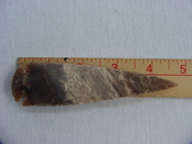 Reproduction arrowheads 4 3/4 inch jasper spearhead x662