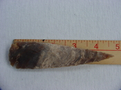 Reproduction arrowheads 4 3/4 inch jasper spearhead x662