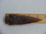 Reproduction arrowheads 4 1/2  inch jasper x659