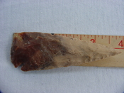 Reproduction spear head spearhead point 3 3/4 inch jasper x690
