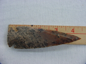 Reproduction arrowheads 4 1/4 inch jasper x617