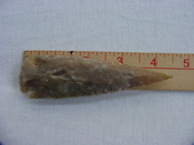 Reproduction arrowheads 4 1/2  inch jasper x676
