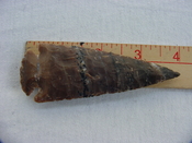 Reproduction arrowheads 4  inch jasper x621