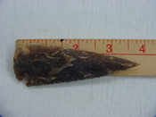 Reproduction spear head spearhead point 3 3/4 inch jasper x714
