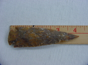 Reproduction spear head spearhead point 4 inch jasper 751