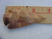 Reproduction arrowhead arrow head 2 3/4  inch jasper z23