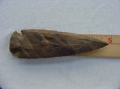 Reproduction arrowheads 4 3/4 inch jasper spearhead point  xcy73