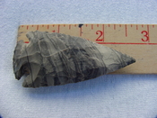 Reproduction arrowhead spear point 2 3/4  inch jasper x926